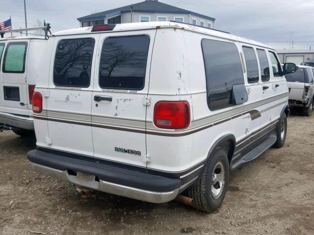 2B6HB11Y0YK116174 - 2000 DODGE RAM VAN B1 WHITE photo 4