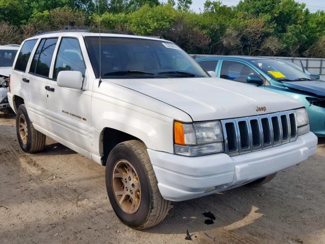 1J4FX78S7VC752105 - 1997 JEEP GRAND CHER WHITE photo 1