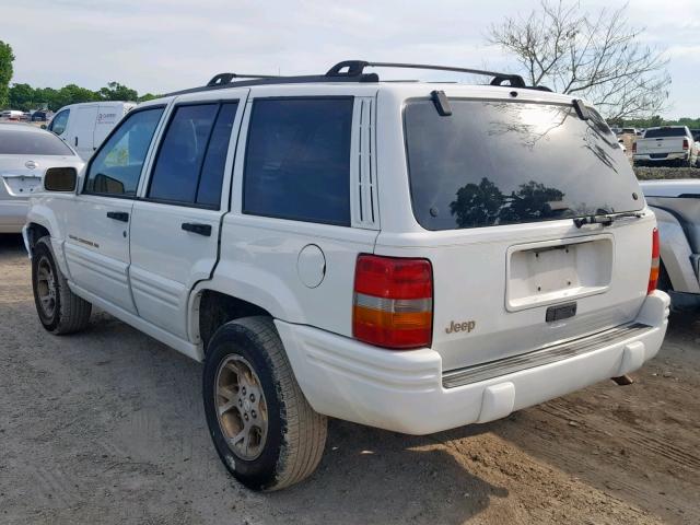 1J4FX78S7VC752105 - 1997 JEEP GRAND CHER WHITE photo 3