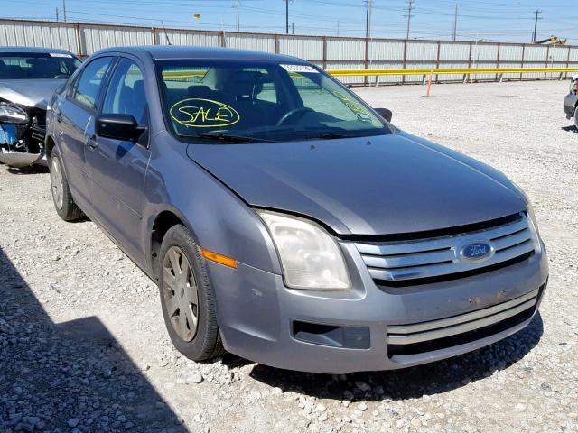 3FAHP06Z27R281027 - 2007 FORD FUSION S GRAY photo 1