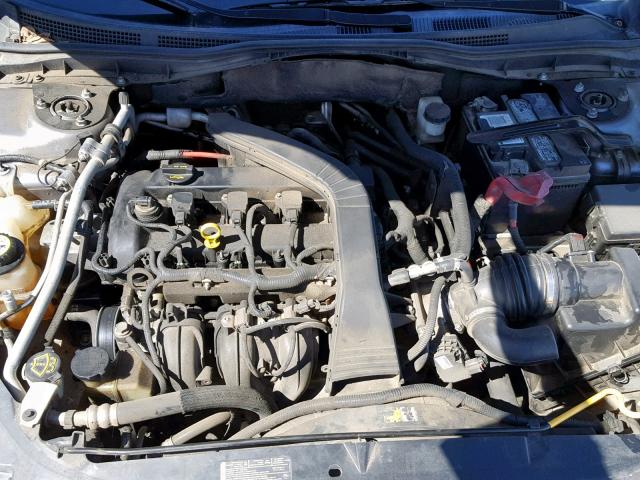 3FAHP06Z27R281027 - 2007 FORD FUSION S GRAY photo 7