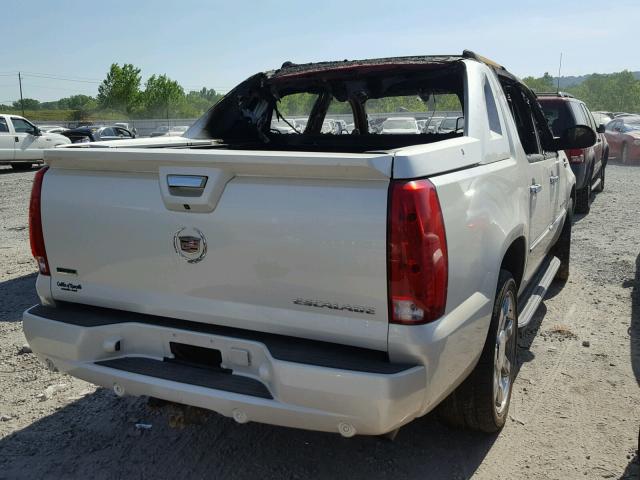 3GYT4MEF2BG203664 - 2011 CADILLAC ESCALADE E WHITE photo 4