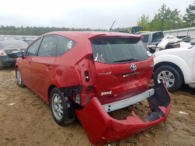 JTDZN3EU2D3200176 - 2013 TOYOTA PRIUS V  photo 3