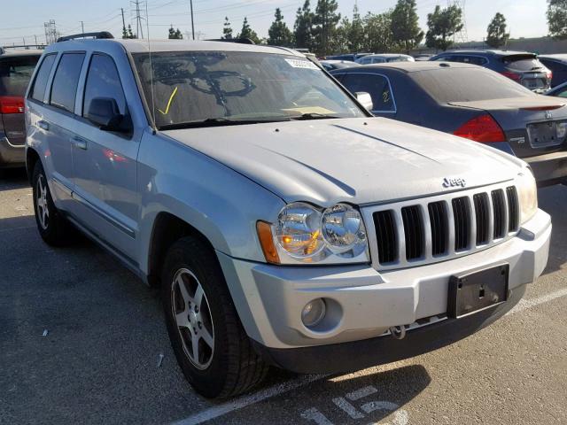 1J4HS48N86C340597 - 2006 JEEP GRAND CHER SILVER photo 1