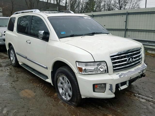 5N3AA08C68N908972 - 2008 INFINITI QX56 WHITE photo 1