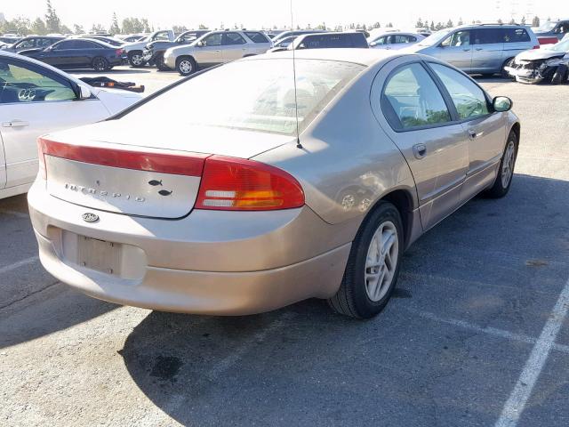 2B3HD46R1YH197032 - 2000 DODGE INTREPID BROWN photo 4