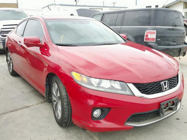 1HGCT1B89DA008869 - 2013 HONDA ACCORD EXL RED photo 1