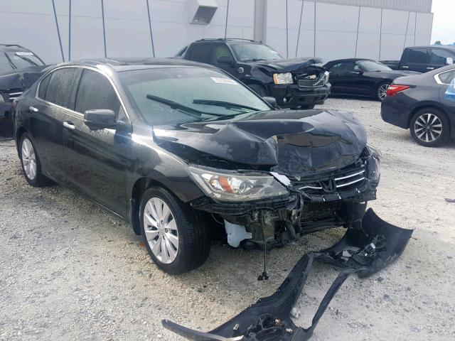 1HGCR2F88FA223970 - 2015 HONDA ACCORD EXL BLACK photo 1