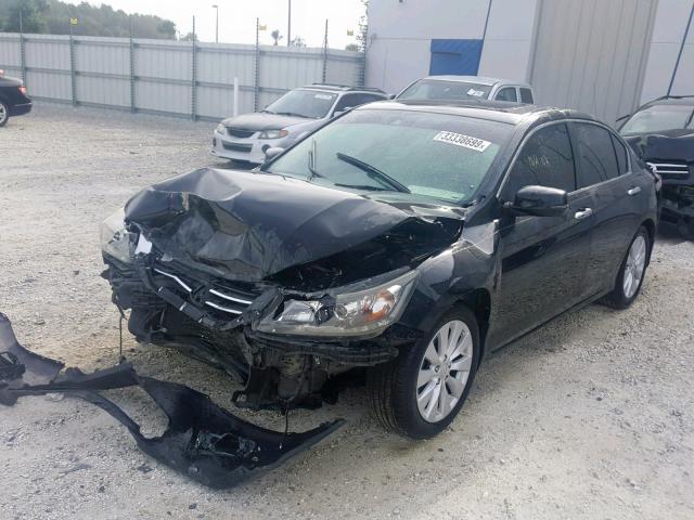 1HGCR2F88FA223970 - 2015 HONDA ACCORD EXL BLACK photo 2