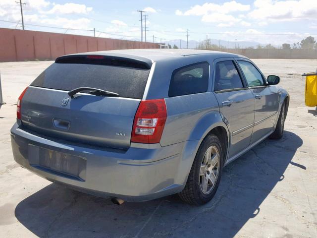 2D8FV47V97H698426 - 2007 DODGE MAGNUM SXT GRAY photo 4