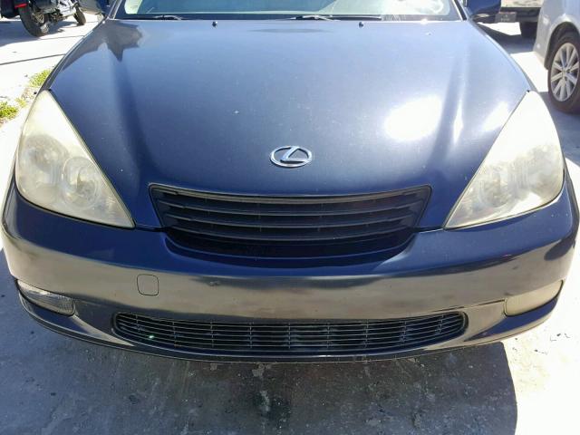 JTHBF30G225037139 - 2002 LEXUS ES 300 BLUE photo 9