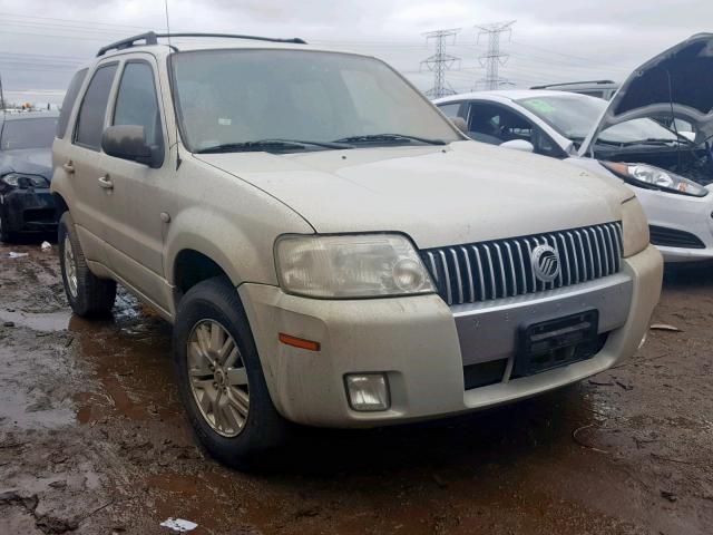 4M2YU81107KJ07278 - 2007 MERCURY MARINER LU WHITE photo 1