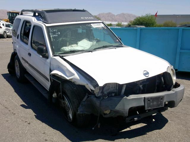 5N1ED28T23C675142 - 2003 NISSAN XTERRA XE WHITE photo 1