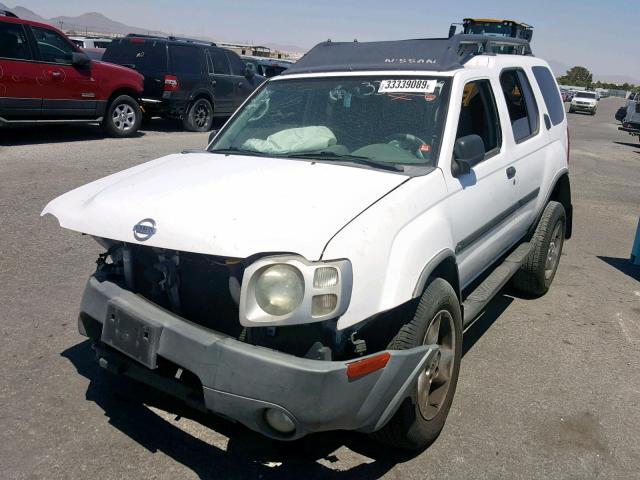 5N1ED28T23C675142 - 2003 NISSAN XTERRA XE WHITE photo 2