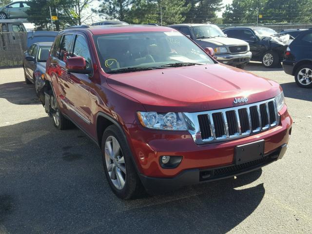 1C4RJFAG2DC655039 - 2013 JEEP GRAND CHER RED photo 1