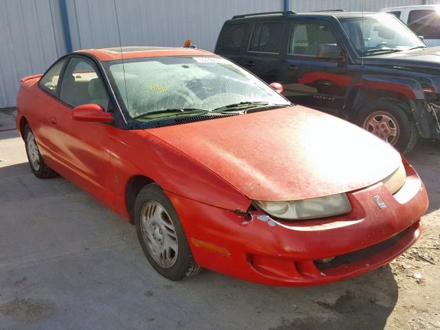 1G8ZY1278YZ125443 - 2000 SATURN SC2 RED photo 1