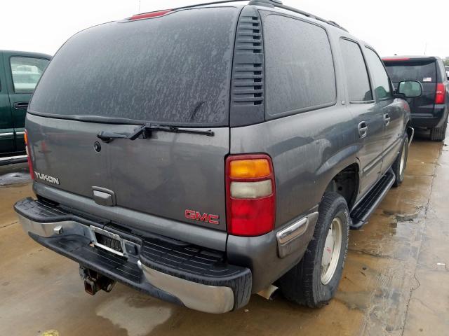 1GKEC13T91R212695 - 2001 GMC YUKON  photo 4