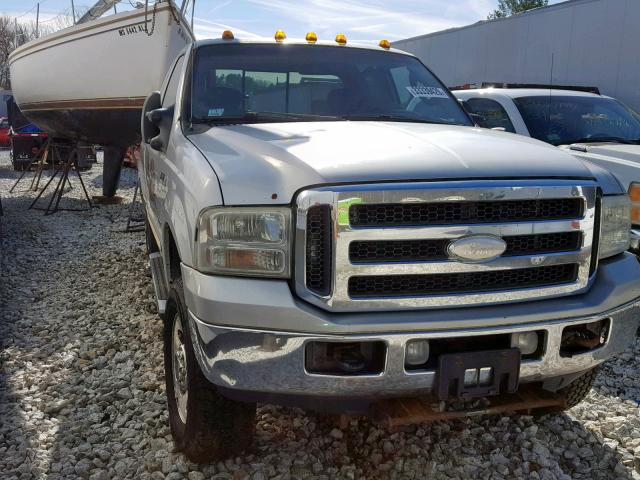 1FTWX31P55EA24243 - 2005 FORD F350 SRW S SILVER photo 1