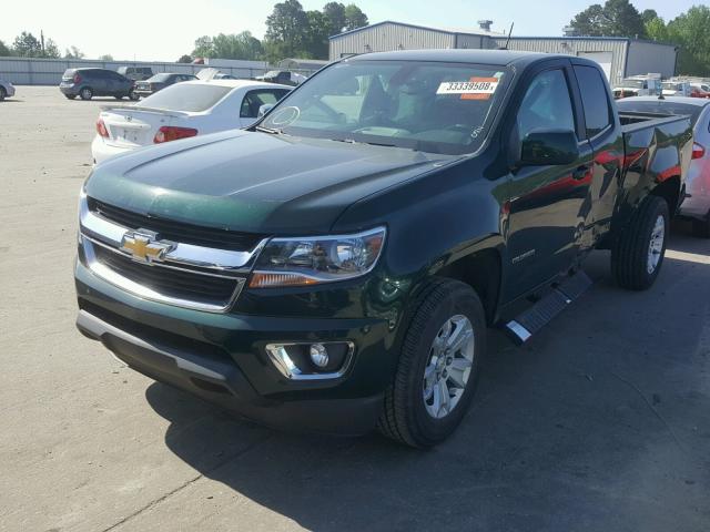 1GCHSCEA8G1240711 - 2016 CHEVROLET COLORADO L GREEN photo 2