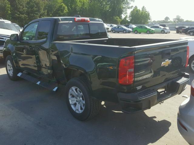 1GCHSCEA8G1240711 - 2016 CHEVROLET COLORADO L GREEN photo 3