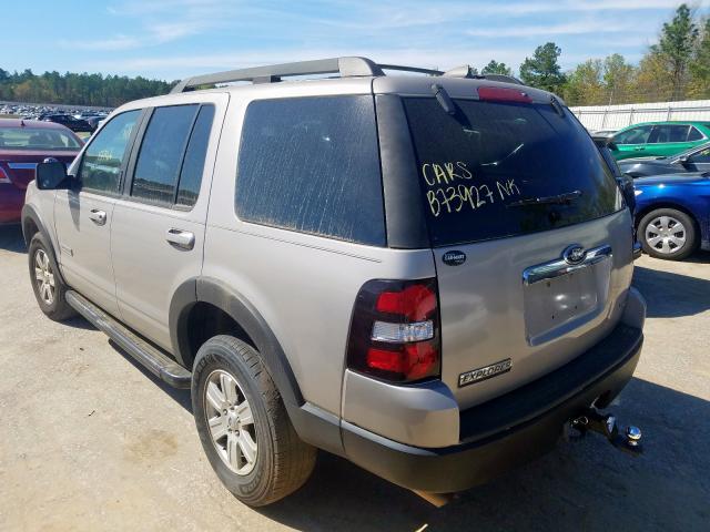 1FMEU73E77UB73927 - 2007 FORD EXPLORER XLT  photo 3