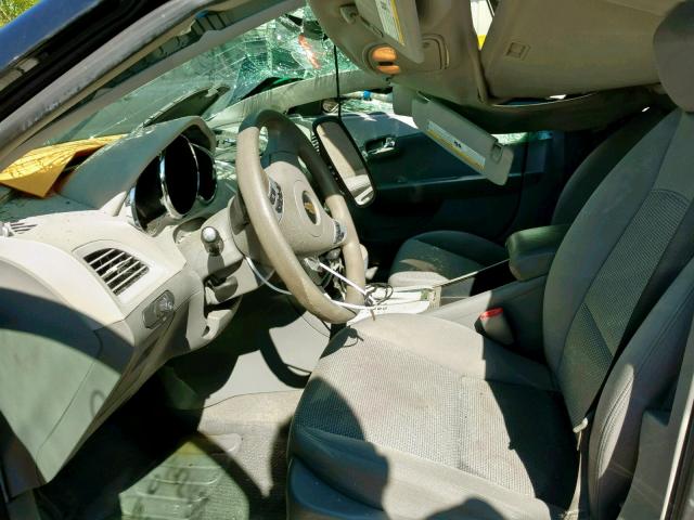 1G1ZH57BX94209717 - 2009 CHEVROLET MALIBU 1LT შავი ფოტო 5