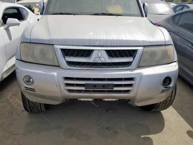 JA4NW51S83J048789 - 2003 MITSUBISHI MONTERO LI SILVER photo 9