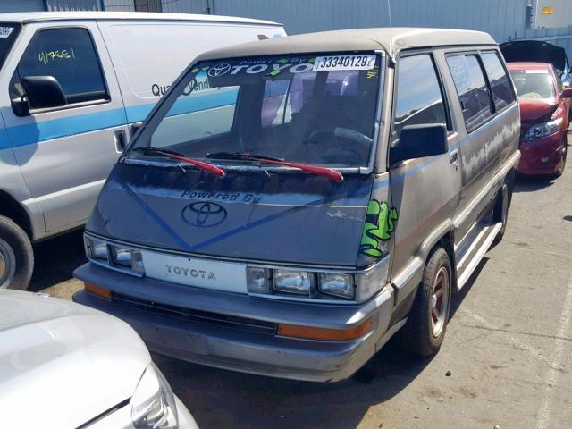 JT3YR26W1H5027954 - 1987 TOYOTA VAN WAGON TAN photo 2