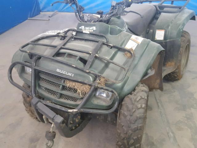 5SAAK46KX47101772 - 2004 SUZUKI LT-A400 F GREEN photo 9