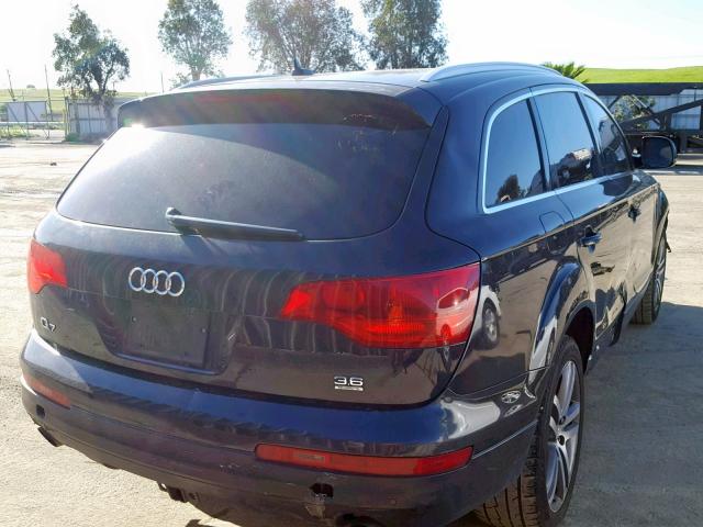 WA1AY74L99D008575 - 2009 AUDI Q7 3.6 QUA BLACK photo 4