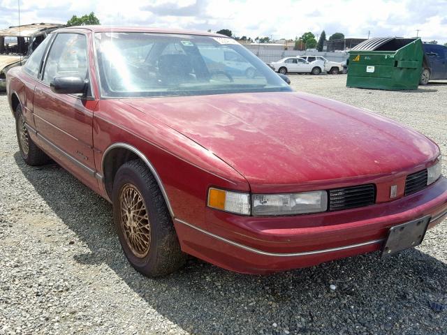 1G3WH14T1MD334839 - 1991 OLDSMOBILE CUTLASS SU RED photo 1