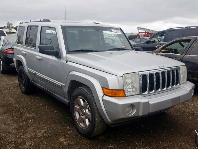 1J8HH58N97C580861 - 2007 JEEP COMMANDER SILVER photo 1