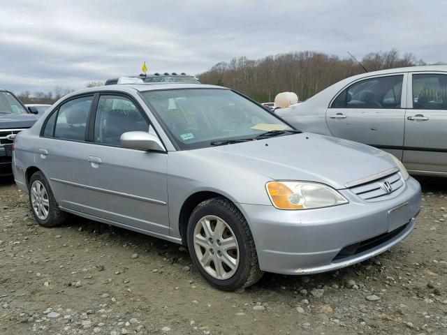 2HGES267X3H526329 - 2003 HONDA CIVIC EX SILVER photo 1