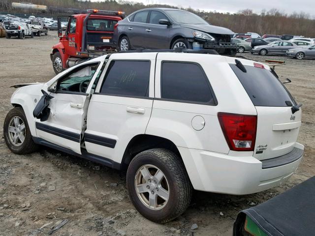 1J8HR48N36C174614 - 2006 JEEP GRAND CHER WHITE photo 3