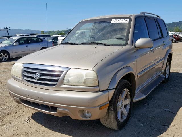 JS3TY92V224105056 - 2002 SUZUKI XL7 PLUS TAN photo 2