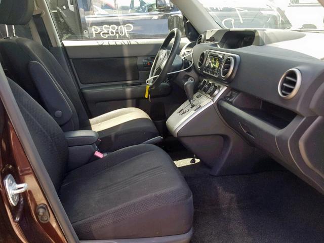 JTLKE50E191094775 - 2009 TOYOTA SCION XB 勃艮第红 照片 5