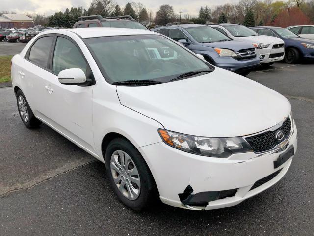 KNAFU4A23B5434342 - 2011 KIA FORTE EX WHITE photo 1