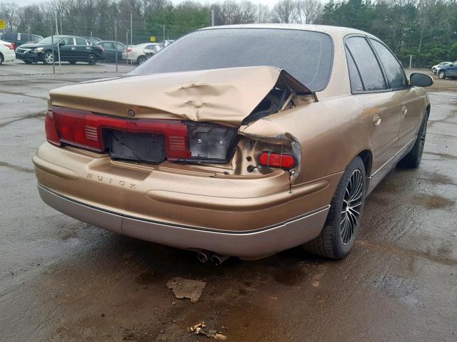 2G4WF551311144859 - 2001 BUICK REGAL GS GOLD photo 4