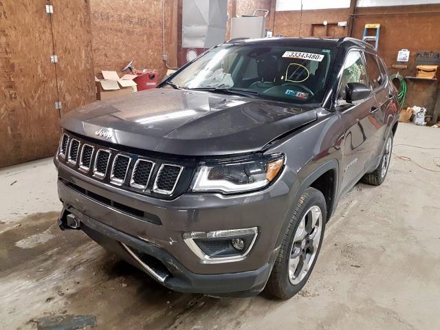 3C4NJDCB1JT392532 - 2018 JEEP COMPASS LIMITED  photo 2