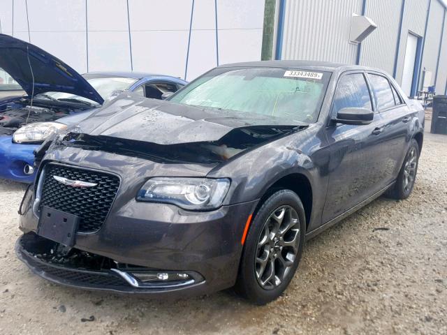 2C3CCAGG9FH904578 - 2015 CHRYSLER 300 S GRAY photo 2