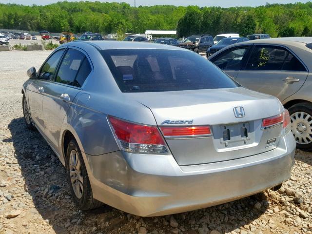 1HGCP2F65BA082743 - 2011 HONDA ACCORD SE GRAY photo 3