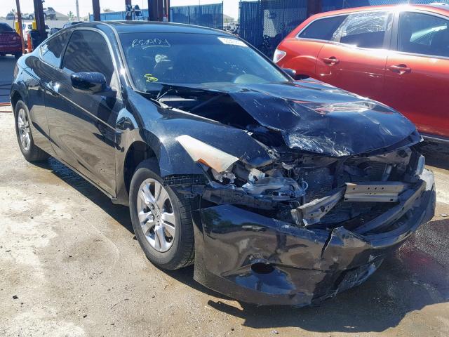 1HGCS22809A010591 - 2009 HONDA ACCORD EXL BLACK photo 1