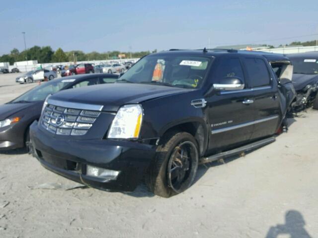 2GYFK66848R212132 - 2008 CADILLAC ESCALADE E BLACK photo 2