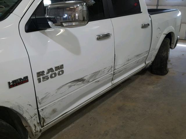 1C6RR7NTXDS710727 - 2013 RAM 1500 LARAM WHITE photo 9