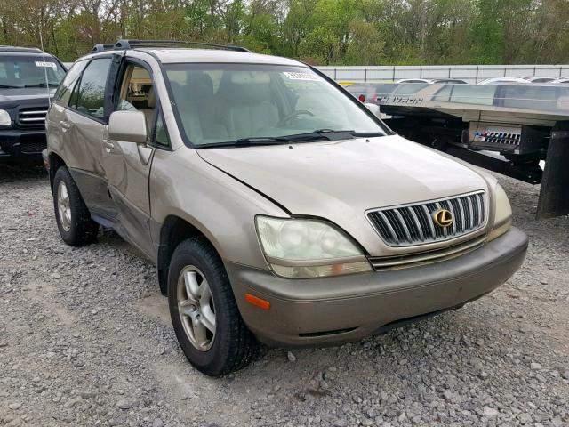 JTJHF10U920265106 - 2002 LEXUS RX 300 BEIGE photo 1