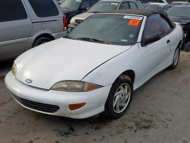 4G1JF3241TB103187 - 1996 CHEVROLET CAVALIER L WHITE photo 2