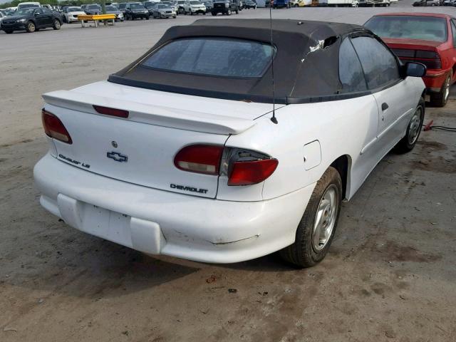 4G1JF3241TB103187 - 1996 CHEVROLET CAVALIER L WHITE photo 4