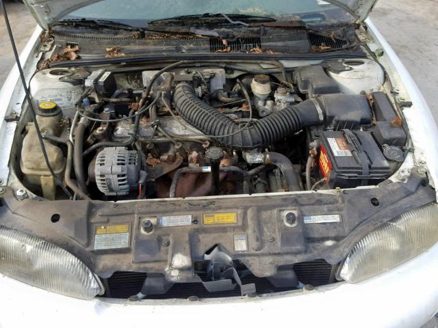 4G1JF3241TB103187 - 1996 CHEVROLET CAVALIER L WHITE photo 7