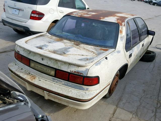 2G1WN54T5N9122338 - 1992 CHEVROLET LUMINA EUR WHITE photo 4