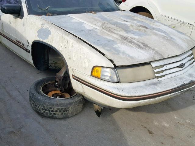 2G1WN54T5N9122338 - 1992 CHEVROLET LUMINA EUR WHITE photo 9